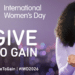 A poster for International Women's Day.